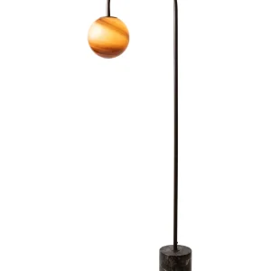 It's about RoMi Stehlampe TIVOLI braun | 20x42x163cm
