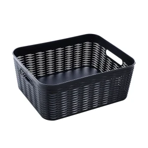 Kunststoffkorb schwarz 11 Liter Ezystorage